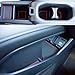 CupHolderHero fits Honda HRV Accessories 2016-2022 Premium Custom Interior Non-Slip Anti Dust Cup Holder Inserts, Center Console Liner Mats, Door Pocket Liners 22pc Set (Red Trim)