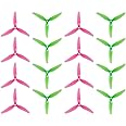 16pcs HQProp Ethix S3 Prop Watermelon 5x3.1x3 Tri-Blade Propeller 5 Inch Props for RC FPV Drone Quadcopter