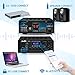 Moukey MAMP1 Wireless BT Power Amplifier System – 220W Dual Channel Sound Audio Stereo Receiver w/USB, SD, AUX, MIC in w/Echo, Radio, LED – for Home Theater Entertainment via RCA, Studio Usethumb 2