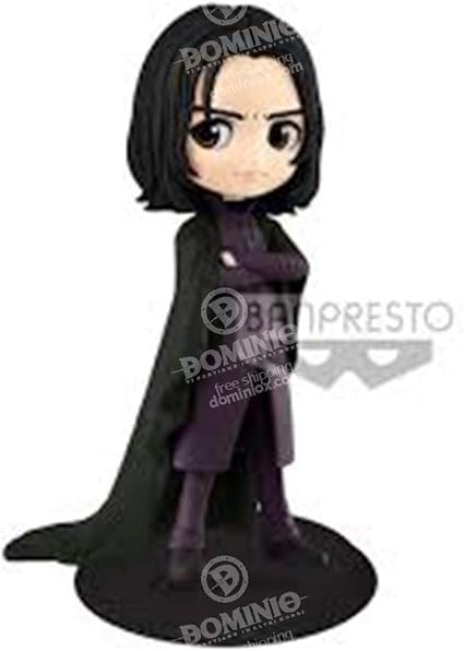 Banpresto Harry Potter Q Posket Mini Figure Severus Snape A Normal Color Version 14 Cm Action Figures Toy Figures Playsets