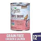 Purina Beyond Grain Free, Natural Pate Wet Dog Food, Simple Origins Chicken & Salmon Recipe - (12) 13 oz. Cans