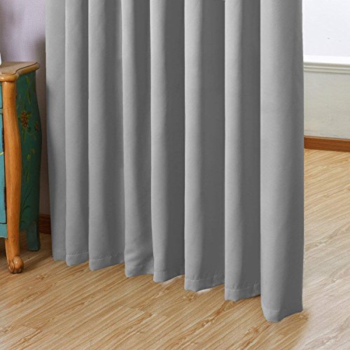 image for Turquoize Room Divider Curtain Screen Partitions Extra Long and Wider 