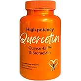 Advanced Bionetix Querce-Tal™ Quercetin + Bromelain 120 Veg Capsules | High Potency Enhanced Absorption Bioavailability. Supports Anti-Oxidant, Flare up Events, Heart Immune Health, Packaging May Vary