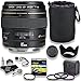 Canon EF 85mm f/1.8 USM Medium Telephoto Autofocus Lens + Lens Pouch + 58mm 3 Piece Filter Set (UV, CPL, FLD) and Accessory Bundle