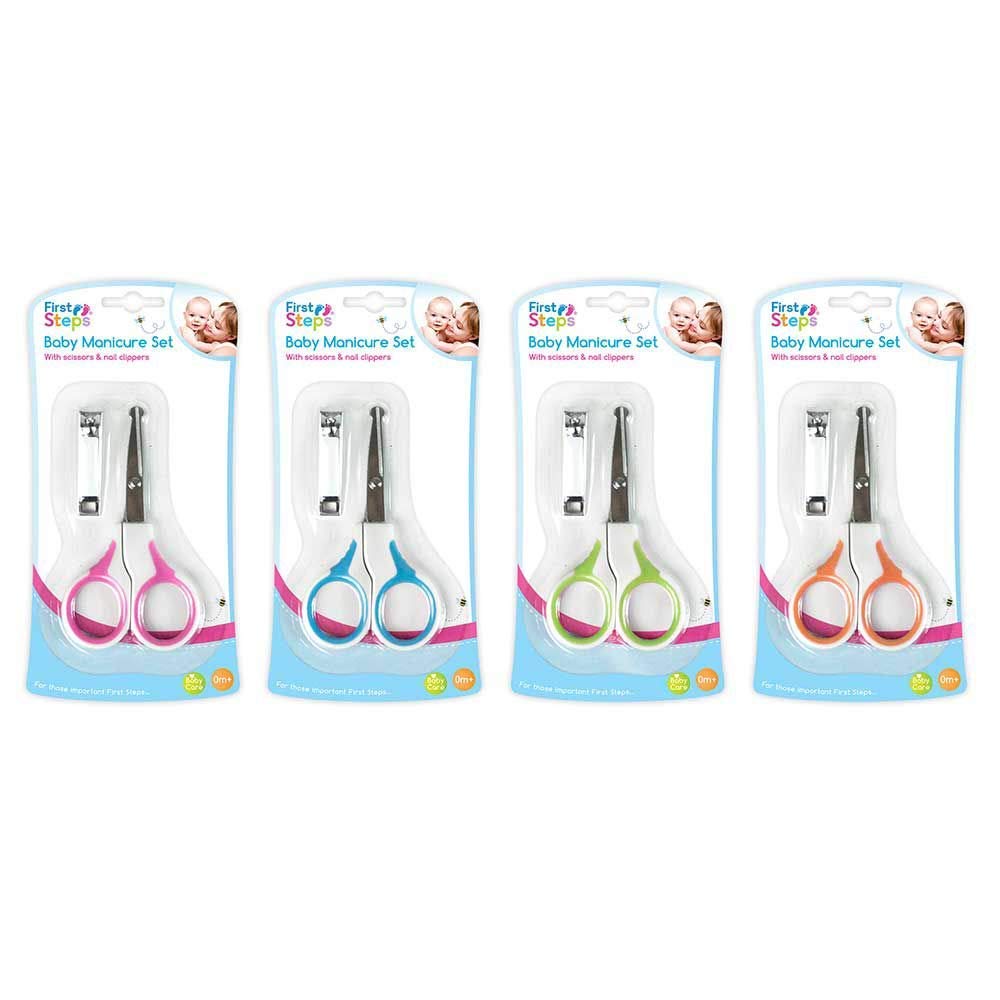 baby 2 piece manicure set (random color)