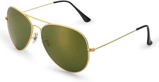 gold flash mirror sunglasses