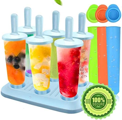 سعر Ice Lolly Moulds, Molds Set, Ice Lolly Makers, Ice Cream Reusable ...