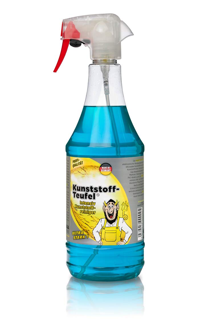 TUGA Kunststoff-Teufel Intensive plastic cleaner, 1000 ml spray bottle