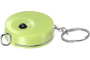 HARFINGTON Measuring Tape 1.5M/60-inch Retractable Tailors Tape Measure Pocket Size with Key Chain for Body, Fabric, Sewing a
