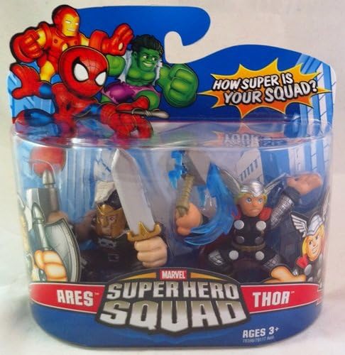 Marvel Superhero Squad Series 8 Mini 3 Inch Figure 2Pack Thor Ares
