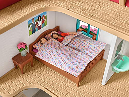 schleich large horse stable with horse and stable