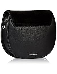 Rebecca Minkoff Suki Crossbody grande, color negro