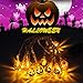 KUAHAIHINTERAL 3D Jack-O-Lantern Halloween Decoration Lights，30LED 11Ft Battery Operated Pumpkin String Lights Halloween Light Outdoor Warm White