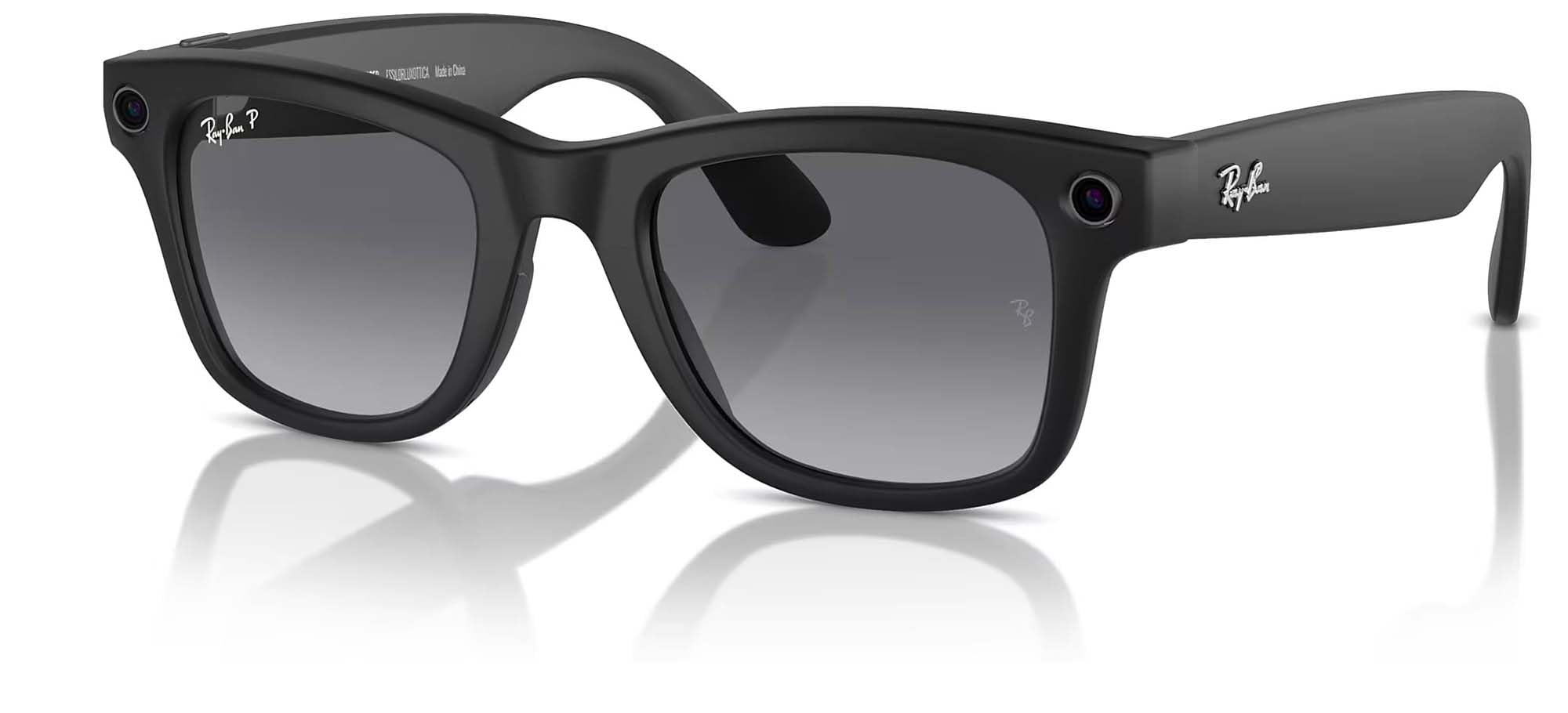 Meta Wayfarer Square Sunglasses, Matte