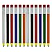 Stylus Pens for Kids Compatible with Phones and Touchscreen Devices +Ballpoint Writing Pen, Shaped Like a Real Pencil, Christmas Stocking Stuffers(12 Pack)