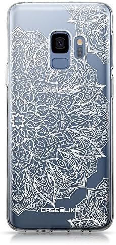 CASEiLike Samsung S9 case, Mandala Art 2091 Pattern TPU Case Bumper Snap-on Back Cover for Samsung Galaxy S9