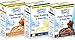 Better Bowls Sugar-Free High-Fiber Instant Pudding & Shake Mix, Variety Pack, 2 Each: Chocolate, Vanilla & Salted Caramel, 6 Total Cartons
