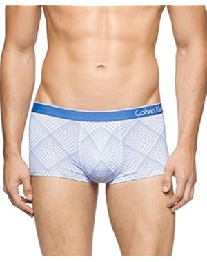 Calvin Klein One Mens Boxer Briefs Angled Plaid Print XL