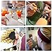 CNUALV 180K Airbrush Kit Dual Action Air Brush Kit Spray Gun Air Hose with 0.2mm/0.3mm/0.5mm Needle for Tattoo, Cake Decorating, Nail Beauty, Painting