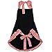 Rbenxia Women's Apron with Pockets Adjustable Bib Apron with Pockets Extra Long Ties Women Kitchen Apron for Cooking, Crafting, Gardening, Kitchen Women's Cake Apron With Pocket Black