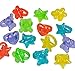 Rhode Island Novelty 144 Plastic Glitter Rings | Assorted Colors and Designs primary