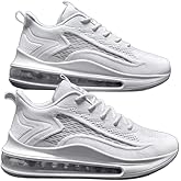 Mens Air Cushion Running Shoes Non Slip Fashion Sport Gym Jogging Tennis Fitness Sneakers Walking Tennis Basketball