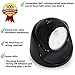 Motion Sensor LED Lighting Infrared Detection Rotatable Night Lamps Ultra Light For Dark Corners, Black
