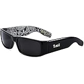 Locs Mens Hardcore Gangster Sunglasses Bandana Print