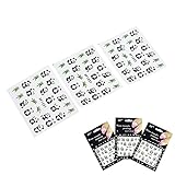 Jiaying-US 3 Sheets Panda Nail Art Stickers, Water Transfers Decals Decals Nail Art DIY Decorations