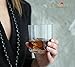 Vivocci Unbreakable Tritan Plastic Rocks 12.5 oz Whiskey & Double Old Fashioned Glasses | Thumb Indent Base | Ideal for Bourbon & Scotch | Perfect For Homes & Bars | Dishwasher Safe Barware | Set of 2