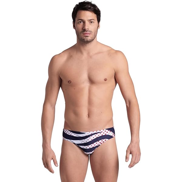 水着・ラッシュガード arena USA Kikko Pro Brief Red White Blue Kikko Pro Brief - FINAL SALE