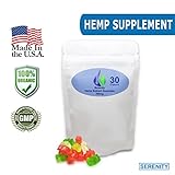 Serenity Hemp Extract Gummies 300mg - Full spectrum Hemp Gummy Bears - 10mg per gummy - 30ct - Tastes Like Hemp - Pain & Anxiety Relief