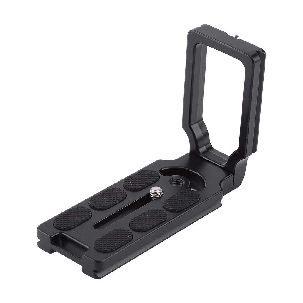 L-Shape Quick Release Plate, Bracket Vertical Universal Quick Release Plate L-bracket Tripod l Shape Holder with 1/4 inch Screw for Nikon DSLR Camera