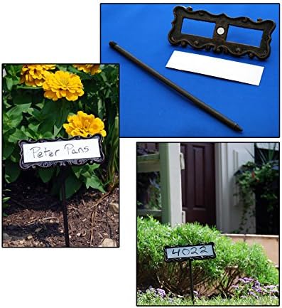 Magnetic Cast Iron Dry Erase Marker Garden Sign