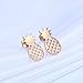 Cute Pineapple Fruit Earring Fashion Jewelry Best Friend Gift Earring for Girls and Women Gold