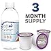 Keurig Cleaning and Descaling Kit for 1.0 & 2.0 K Cup Coffee Makers | 3 Cleaner Pods & 1 Bottle of Descaler Solution | Removes Limescale & Cleans Pod Area | Food Safe | Powerful | Bio Eco Friendly primary