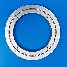 Heavy-Duty Aluminum Lazy Susan Ring/Turntable with Single-Row Ball Bearings for Heavy Loads, 8-Inch