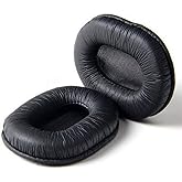 LINHUIPAD Replacement Headphone Earpads Ear Pads Cushions Compatible with Sony MDR-7506,MDR-7806,MDR-V6,MDR-CD900ST Headset (Black)