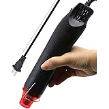 6.56FT Long Heat Gun, Uptdae Version Homidic Mini Handheld Hot Air Gun, Electric 300W Portable Heat Gun for DIY Craft Embossi