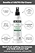 ASUTRA Yoga Mat Cleaner Spray (Energizing Peppermint), 4 fl oz - No Slippery Residue, Organic Essential Oils, Deep-Cleansing for Fitness Gear & Gym Equipment, Microfiber Towel Included