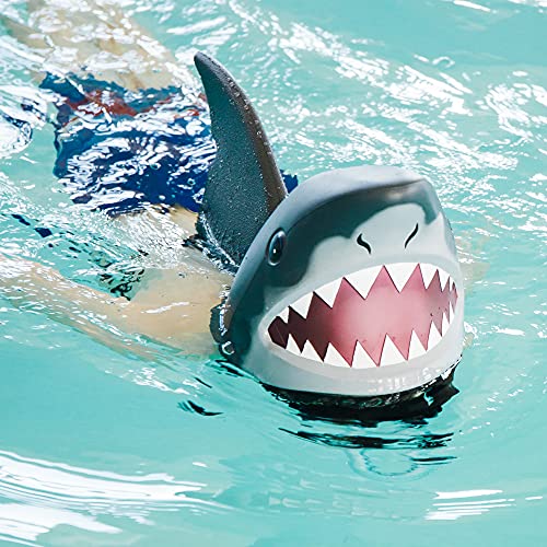 Fin Fun Snorkimals Shark Head Toy with Snorkel & Goggles Adjustable