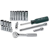 thumbnail image 2 of SK 41812 1/2\" Drive 6 Point Deep Chrome Socket, 3/8 2 of 12