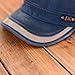 ETOSELL Men Women Adjustable Army Plain Vintage Hat Cadet Military Baseball Cap Blue
