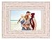 Kiera Grace Maya Weathered Beachwood Picture Frame, 4 x 6 inches, White