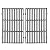 Hongso 7524 Cast Iron Cooking Grid Grates Replacement for Weber Genesis E/S, 300 Series Gas Grill 7528, (19.5" x 13"), 2-Pack, PCG524