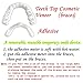 Denture Teeth Kit { Upper/Bottom } Teeth Veneer Cosmetic Teeth Whitening Denture Model Tooth Shade (white 2pcs)