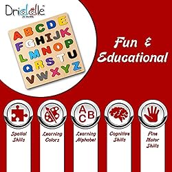 Magnetic Wooden Educational ABC Puzzle - Learn
