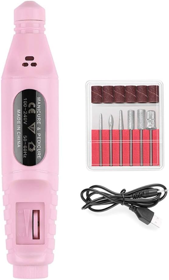 Onkessy Professional Electric Nail File Drill Manicure Tool Pedicure Machine Set kit