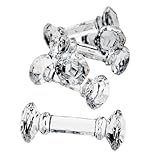 Godinger S/6 CRYSTAL KNIFE RESTS(DUMBEL