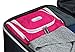 ErgaLogik TraveLite Premium Professional Travel Toiletry Bag (Pink)